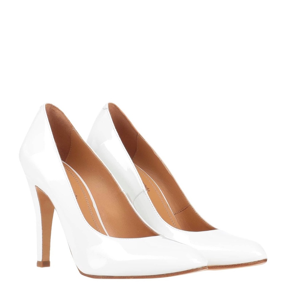 Maison Martin Margiela White Leather Heels